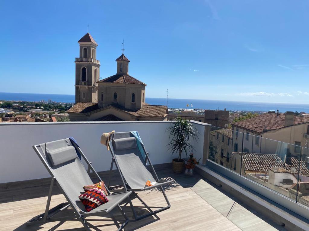 Ses Voltes Boutique Home Sea And Sky Vilassar De Dalt Экстерьер фото